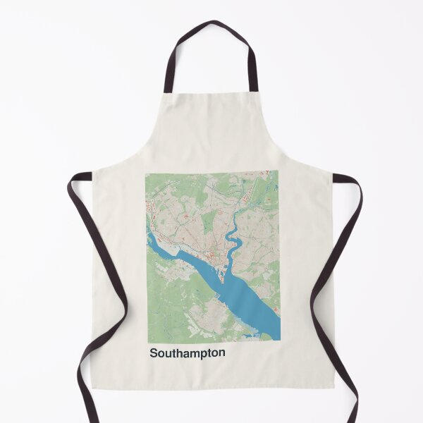 Item preview, Southampton Minimalistic Map Art designed and sold by MapsNerd.
