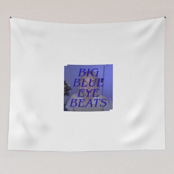 Item preview, Big Blue eye beats funny Jenn McAllister designed and sold by shortandsweet1.