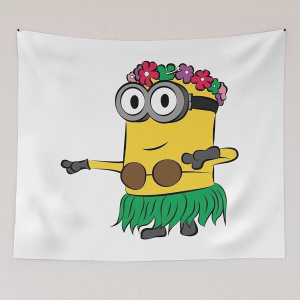 Item preview, Hawaiian Hula Minion designed and sold by wingoo22.