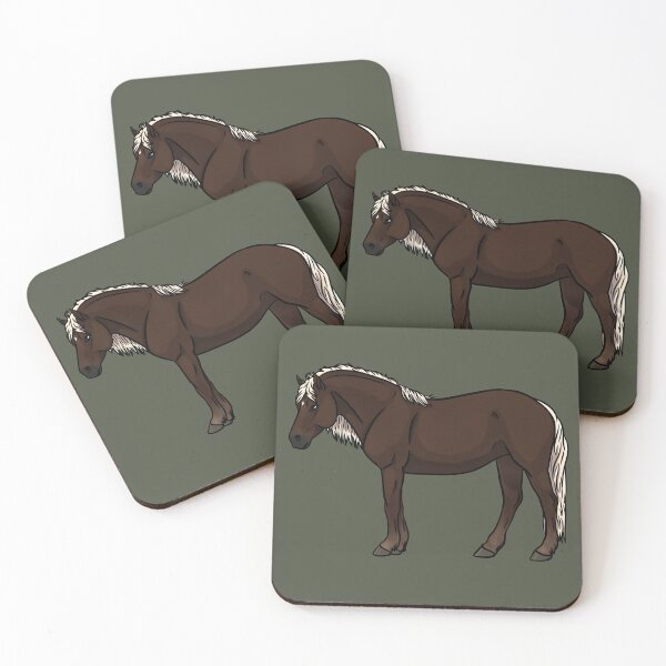 Item preview, Flaxen Liver Chestnut Haflinger designed and sold by Old Water Cryptid .
