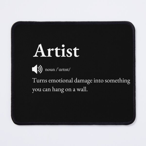 Item preview, Artist Funny Definition: Gift for Coworker, Friend or Special Someone | Creative Soul's Colorful Banter designed and sold by BrooklynRhodes.