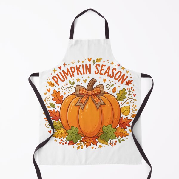 Item preview, Pumpkin Season Autumn Medallion - Cute Fall Typography & Sticker Design designed and sold by KMKDesignStudio.