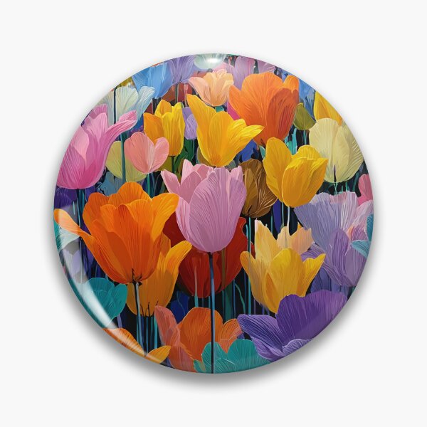 Item preview, Stunning Tulips Bloom Fine Art Botanical Print designed and sold by AutoPopStudio.