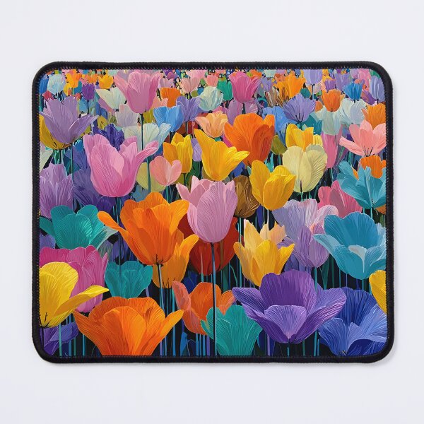 Item preview, Stunning Tulips Bloom Fine Art Botanical Print designed and sold by AutoPopStudio.