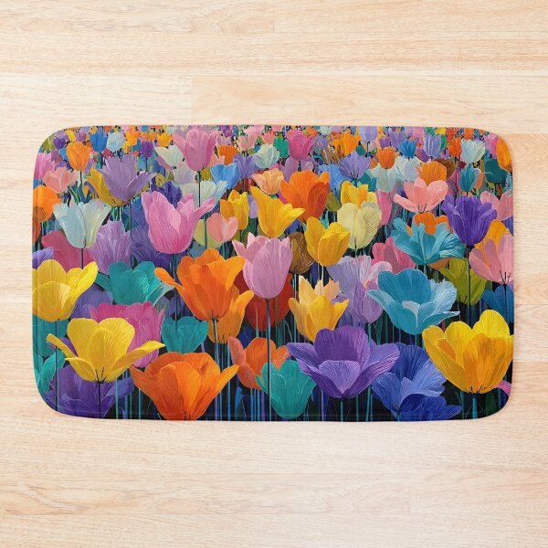 Item preview, Stunning Tulips Bloom Fine Art Botanical Print designed and sold by AutoPopStudio.