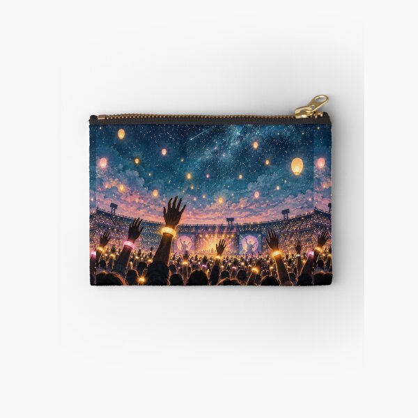 Item preview, Sky Full of Stars Stadium Tour Fan Art – Glowing Wristband Concert Design designed and sold by Fanverse Merchandise.