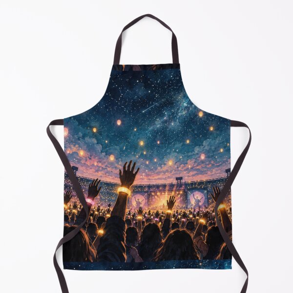 Item preview, Sky Full of Stars Stadium Tour Fan Art – Glowing Wristband Concert Design designed and sold by Fanverse Merchandise.
