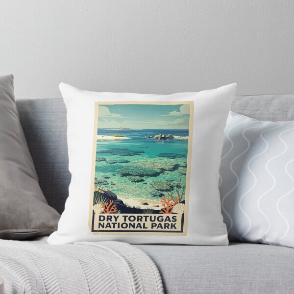 Item preview, Dry Tortugas National Park Vintage Travel Art designed and sold by Teelogic.