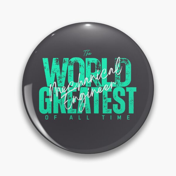 Item preview, World Greatest Mechanical Engineer -Colleague Appreciation Gift For Student - Classic Grey designed and sold by Doiemacreations.