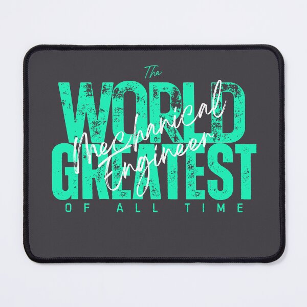 Item preview, World Greatest Mechanical Engineer -Colleague Appreciation Gift For Student - Classic Grey designed and sold by Doiemacreations.