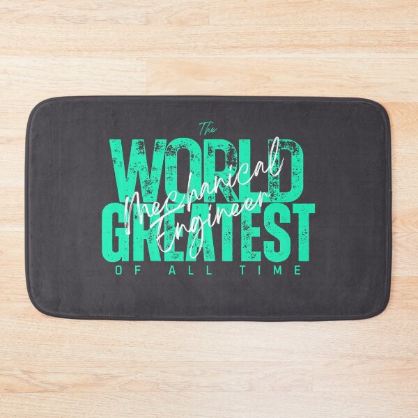 Item preview, World Greatest Mechanical Engineer -Colleague Appreciation Gift For Student - Classic Grey designed and sold by Doiemacreations.