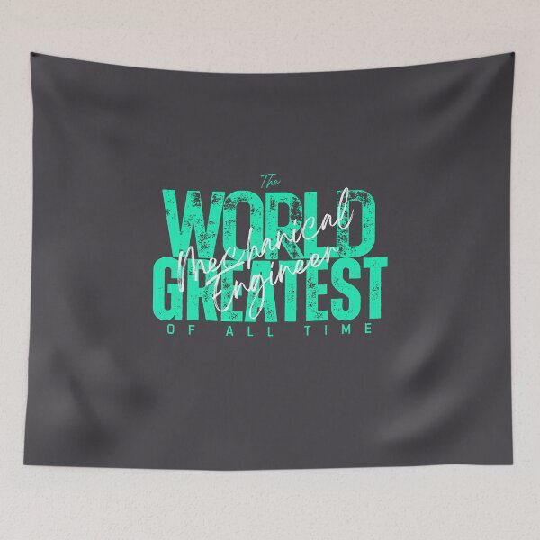 Item preview, World Greatest Mechanical Engineer -Colleague Appreciation Gift For Student - Classic Grey designed and sold by Doiemacreations.