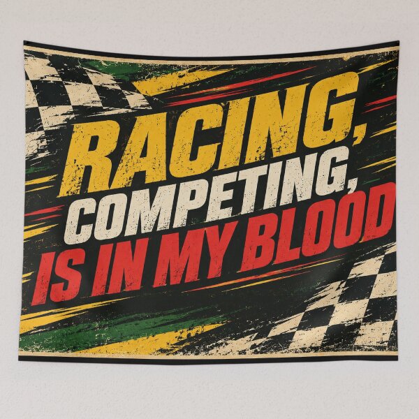 Item preview, Racing, Competing, Is in My Blood – Vintage Motorsport designed and sold by SidOnTrack.