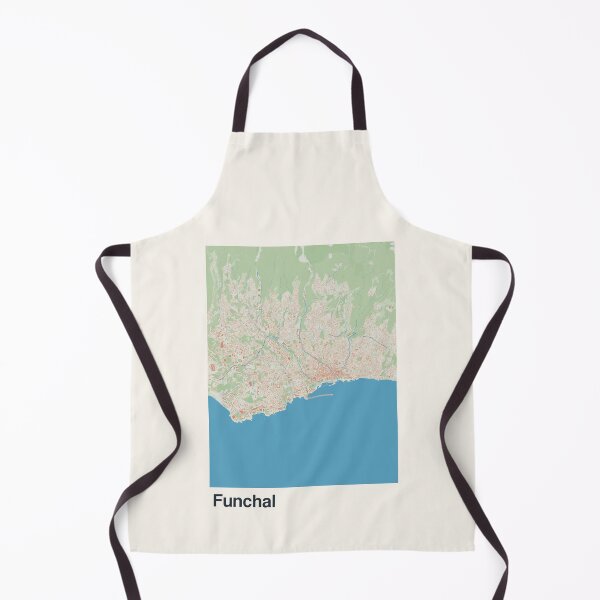 Item preview, Funchal Minimalistic Map Art designed and sold by MapsNerd.