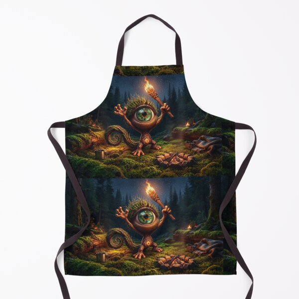 Item preview, One eyed creature camping designed and sold by KingsArtworx 2.
