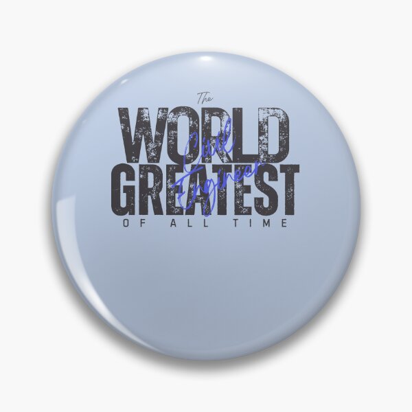 Item preview, World Greatest Civil Engineer - Coworker Last Day  Gift For Women - Trendy Light Blue designed and sold by Doiemacreations.