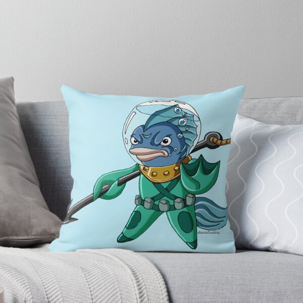 Item preview, Character design "Warrior Fish" designed and sold by daroilustra..