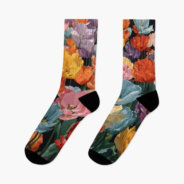 Item preview, Gorgeous Tulips Botanical Artwork Flower Lover Gift designed and sold by AutoPopStudio.