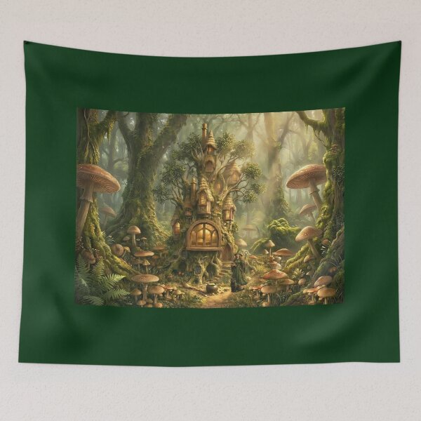 Item preview, The Wiseman’s wood witch designed and sold by Jonsmartdesigns.