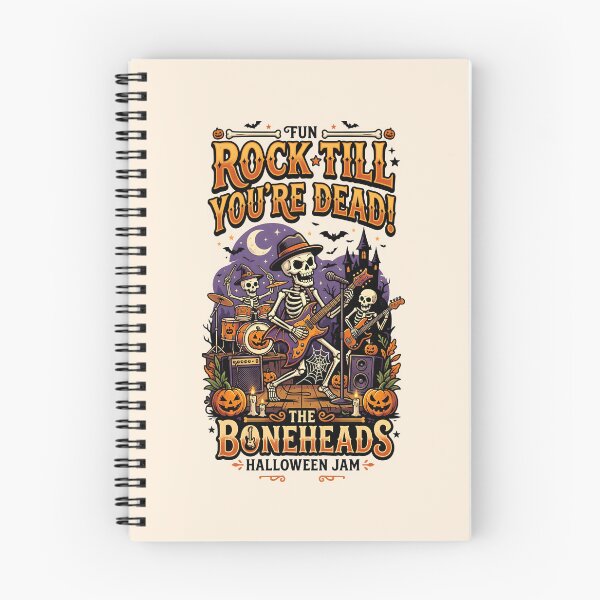 Item preview, Rock till you're dead - Fun Halloween jam designed and sold by ParadoxParadox.