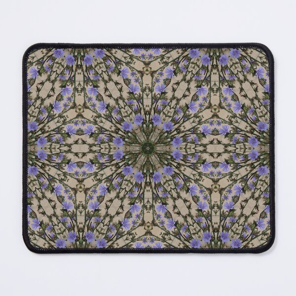 Item preview, Chicory on Concrete Hex Pattern designed and sold by concretebotany.
