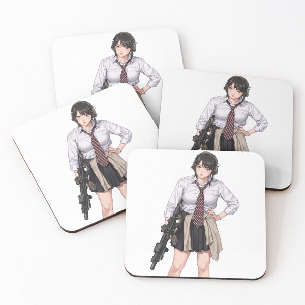 Item preview, Tactical School Girl - Anime Special Ops designed and sold by RAWLIFEGRAPHIC.