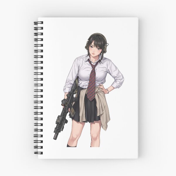 Item preview, Tactical School Girl - Anime Special Ops designed and sold by RAWLIFEGRAPHIC.