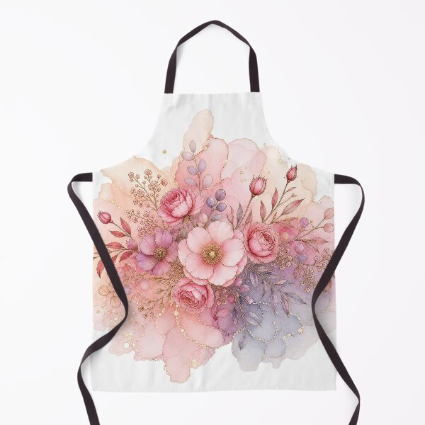 Item preview, Elegant Dusty Rose Watercolor Floral Art designed and sold by AneissPiaf.
