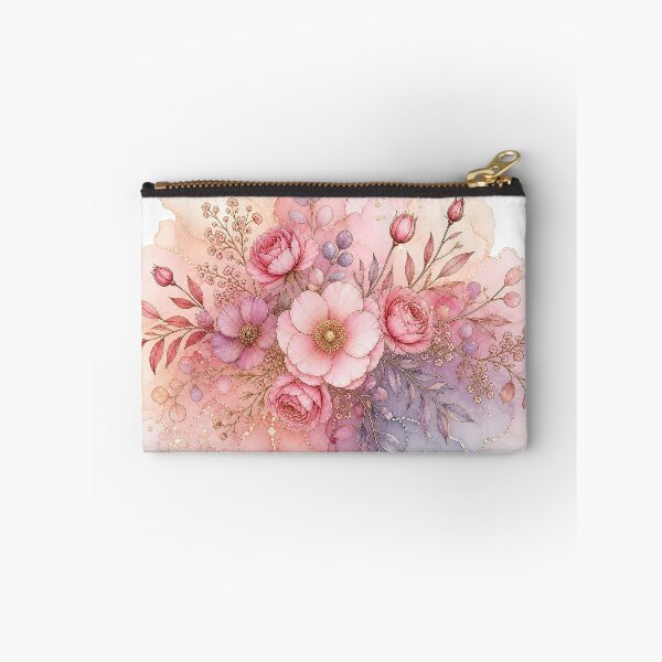 Item preview, Elegant Dusty Rose Watercolor Floral Art designed and sold by AneissPiaf.