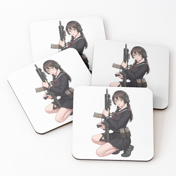 Item preview, Tactical School Girl - Anime Special Ops designed and sold by RAWLIFEGRAPHIC.
