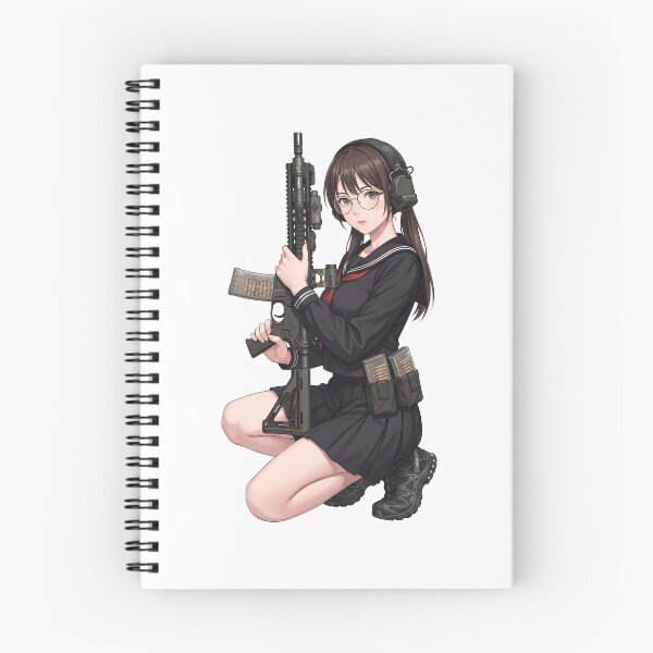 Item preview, Tactical School Girl - Anime Special Ops designed and sold by RAWLIFEGRAPHIC.