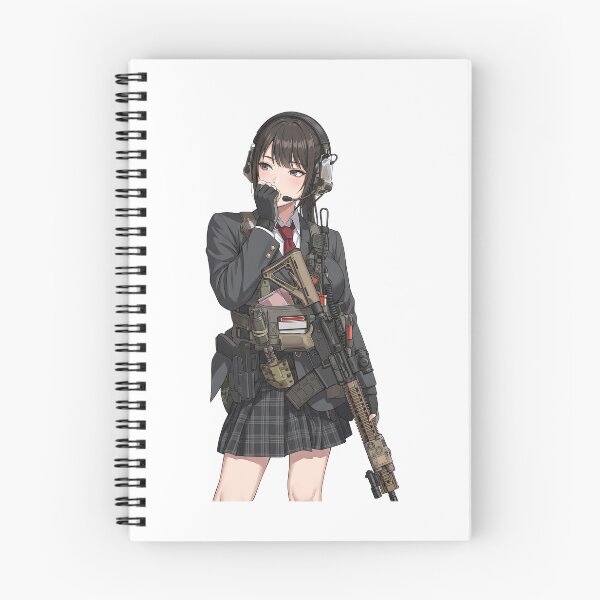 Item preview, Tactical School Girl - Anime Special Ops designed and sold by RAWLIFEGRAPHIC.