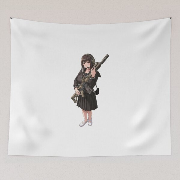 Item preview, Tactical School Girl - Anime Special Ops designed and sold by RAWLIFEGRAPHIC.