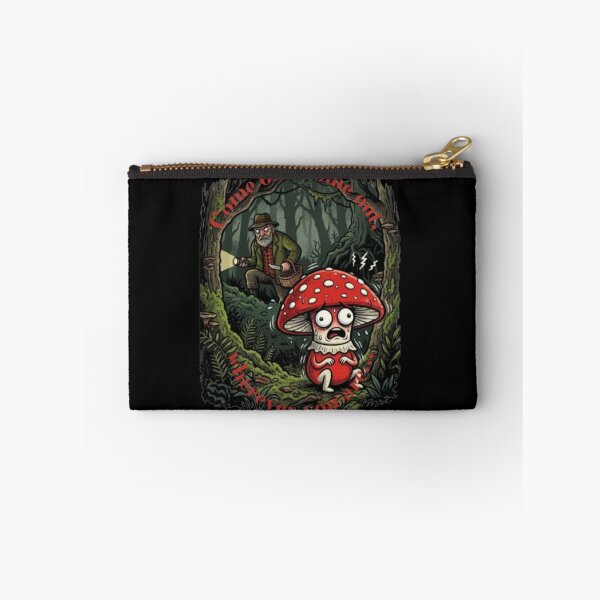 Item preview, Come Out Wherever You Are Funny Mushroom Hunter Dark Humor designed and sold by ManSplotu.