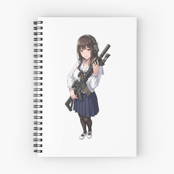 Item preview, Tactical School Girl - Anime Special Ops designed and sold by RAWLIFEGRAPHIC.
