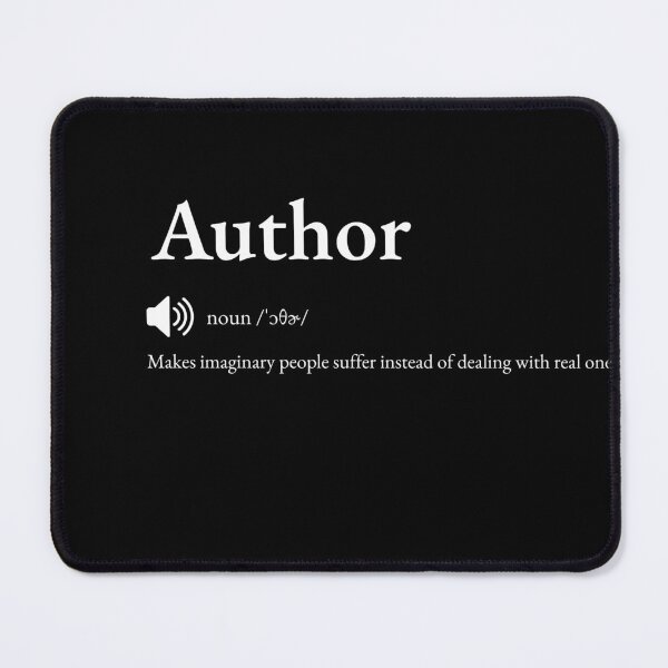 Item preview, Author Funny Definition: Gift for Coworker, Friend or Special Someone | Writer's Wordy Banter designed and sold by BrooklynRhodes.
