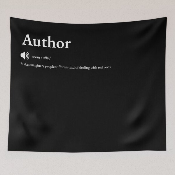 Item preview, Author Funny Definition: Gift for Coworker, Friend or Special Someone | Writer's Wordy Banter designed and sold by BrooklynRhodes.