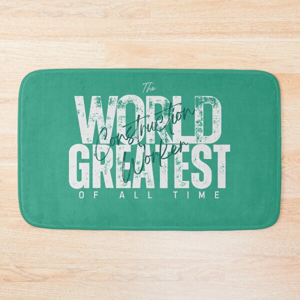 Item preview, World Greatest Construction Worker - Commencement Present For Coworker - Cool Turquiose designed and sold by Doiemacreations.