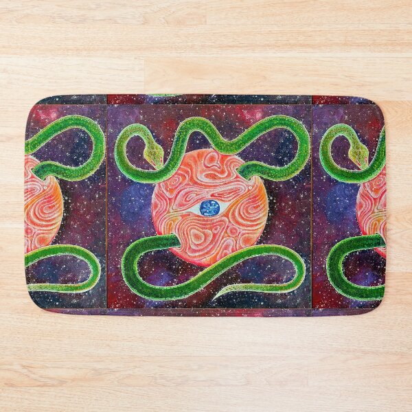 Item preview, "Repto-Planetary Symbiosis" Acrylic on canvas designed and sold by Desorbitarte.