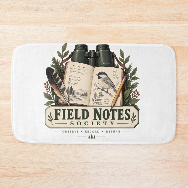 Item preview, Field Notes Society Modern Birding Nature Journal designed and sold by FindYouByZ.
