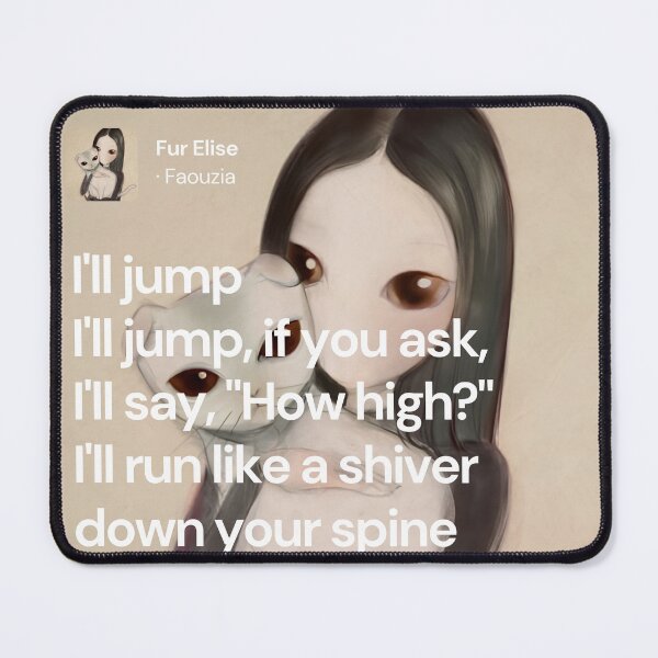 Item preview, Fur Elise lyrics - Faouzia designed and sold by Milkshake33.