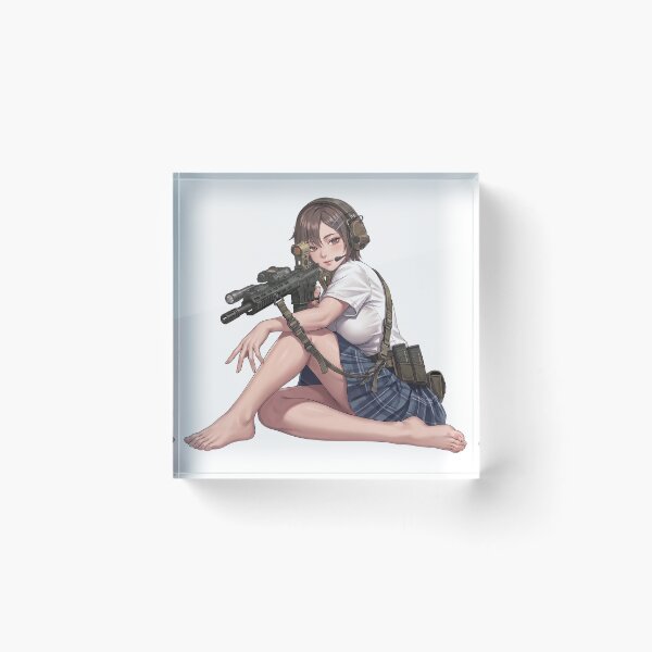Item preview, Tactical School Girl - Anime Special Ops designed and sold by RAWLIFEGRAPHIC.