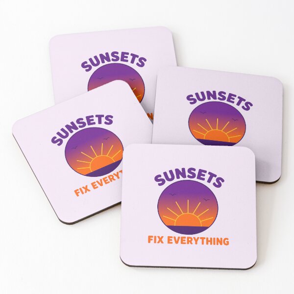 Item preview, Sunsets Fix Everything designed and sold by fadilow.