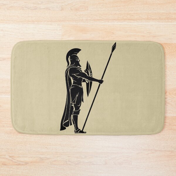 Item preview, Warrior Spear and Shield T-Shirt – Spartan Style Tee designed and sold by mantra2023.