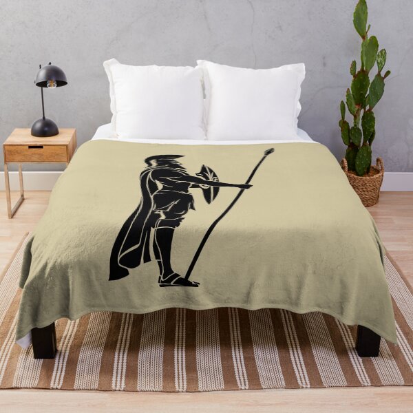 Item preview, Warrior Spear and Shield T-Shirt – Spartan Style Tee designed and sold by mantra2023.