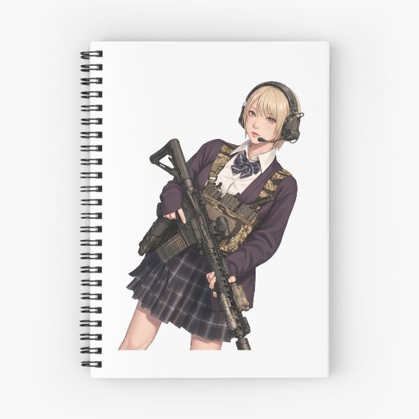 Item preview, Tactical School Girl - Anime Special Ops designed and sold by RAWLIFEGRAPHIC.