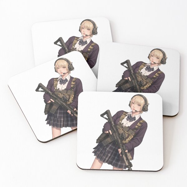 Item preview, Tactical School Girl - Anime Special Ops designed and sold by RAWLIFEGRAPHIC.