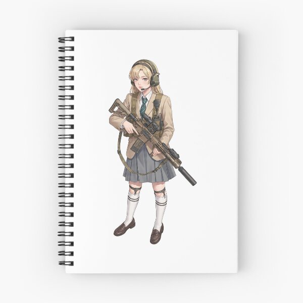 Item preview, Tactical School Girl - Anime Special Ops designed and sold by RAWLIFEGRAPHIC.