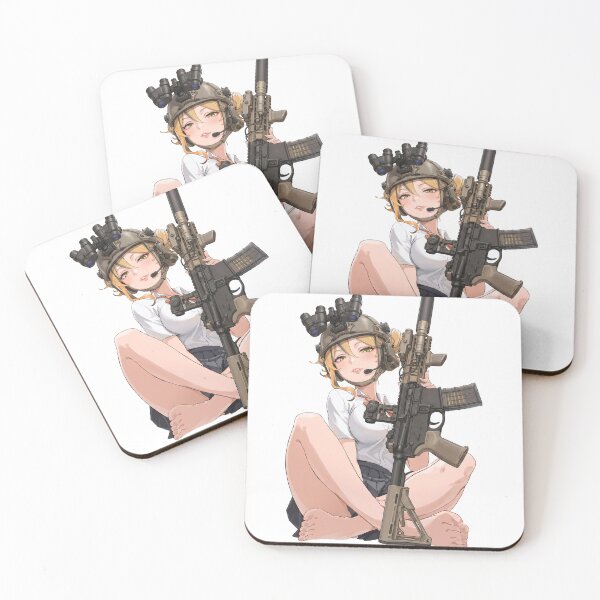Item preview, Tactical School Girl - Anime Special Ops designed and sold by RAWLIFEGRAPHIC.