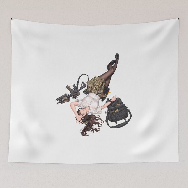 Item preview, Tactical School Girl - Anime Special Ops designed and sold by RAWLIFEGRAPHIC.